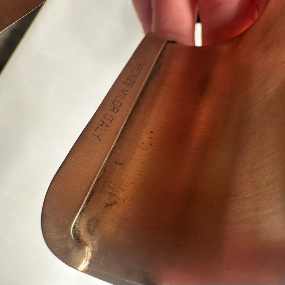 Bronzo Italia rose large cuff bracelet - Picture 4 of 4